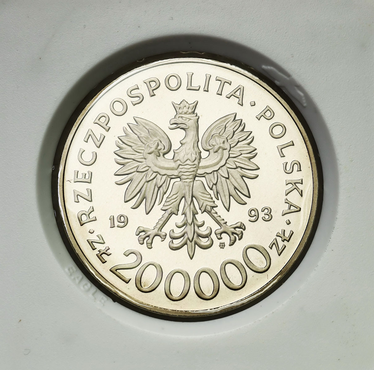 III RP. PRÓBA Nikiel 200 000 złotych 1993 – Szczecin